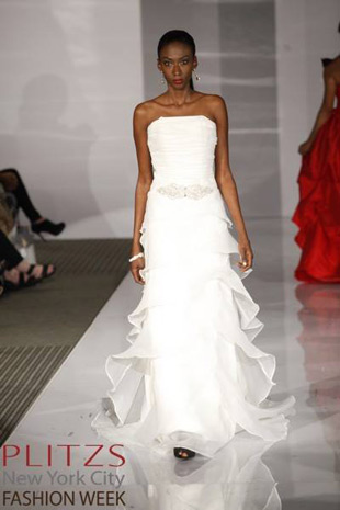 Bridal Collection White by Alena Fede. NYC Fashion Week