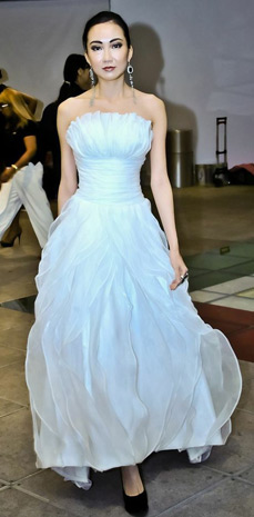 Bridal Collection White by Alena Fede. Washington DC Fashion Week