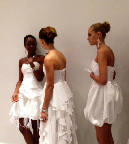 Bridal Collection White by Alena Fede. Washington DC Fashion Week
