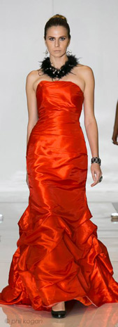Fashion Collection Colors of Tango. Washington DC Fashion Week