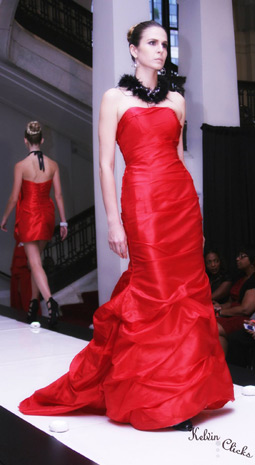 Fashion Collection Colors of Tango. Washington DC Fashion Week