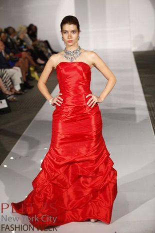 Fashion Collection Colors of Tango. NYC Fashion Week