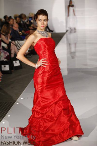 Fashion Collection Colors of Tango. NYC Fashion Week