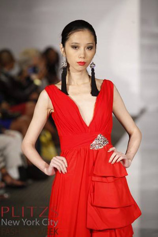 Fashion Collection Colors of Tango. NYC Fashion Week