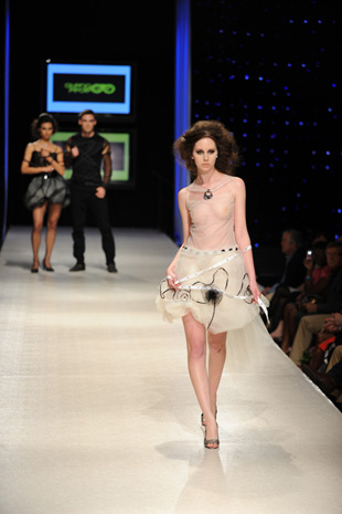 Fashion Collection Passion Night. Runway