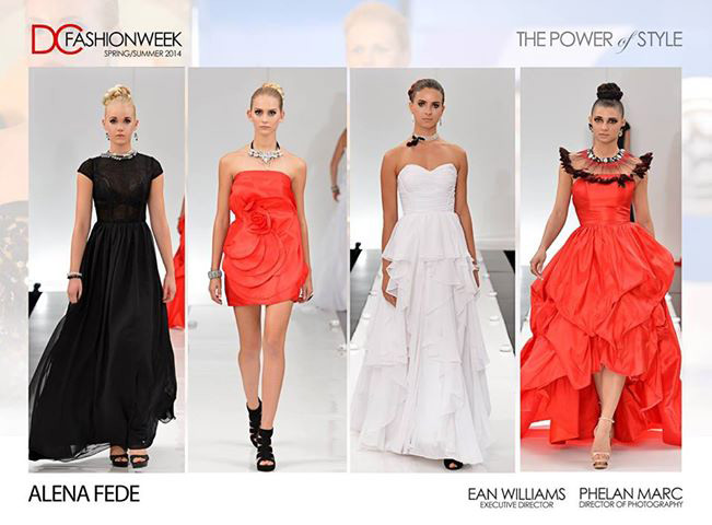 Fashion Collection Colors of Tango. NYC Fashion Week